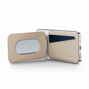 Satechi Vegan-Leather Magnetic Wallet Stand